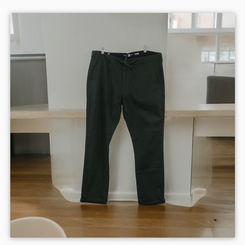 RED DRAGON Apparel- TJ ROGERS ARMY
GREEN trouser-chino-PANT-Unisex-Sz 32-EUC✌️☀️ - Picture 11 of 13
